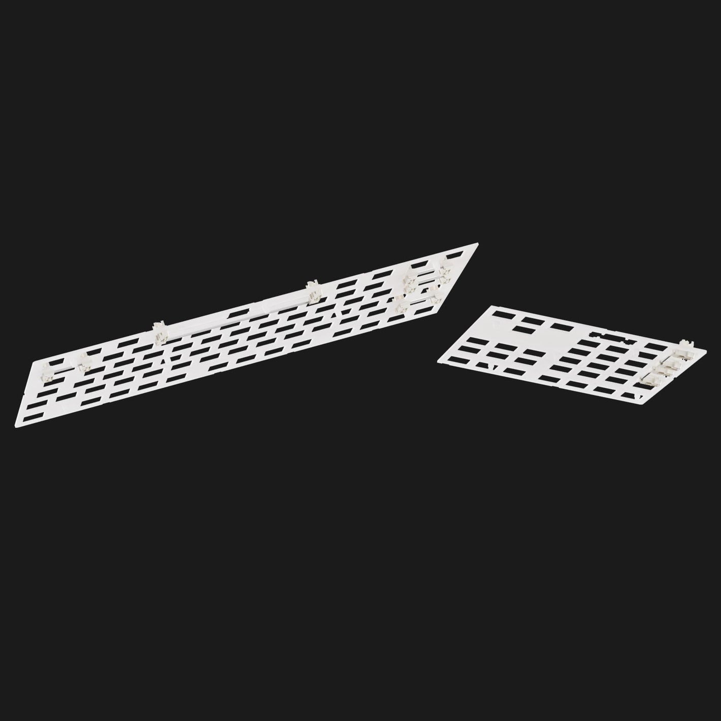 Akko Black Gold 5108 V5 ISO DE Mechanical Keyboard Split PC Plate