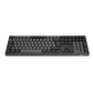 Akko Black & Gold 5108 V5 ISO Mechanical Keyboard Front View