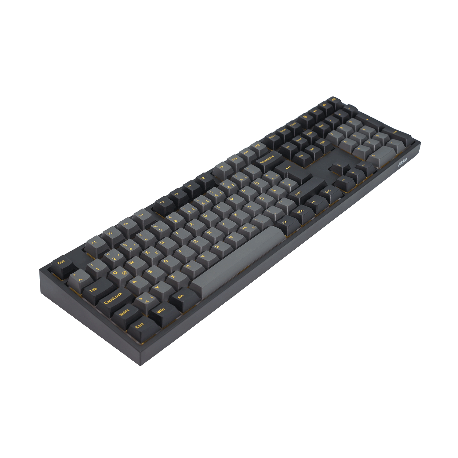 Akko Black & Gold 5108 V5 ISO Mechanical Keyboard Left Details