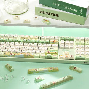 Akko The Legend of Hei 5108 V5 Mechanical Keyboard Keycap Details