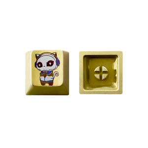 Akko 8th Anniversary Titanium Alloy Artisan Keycap