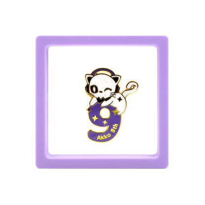 Akko 9th Anniversary Badge