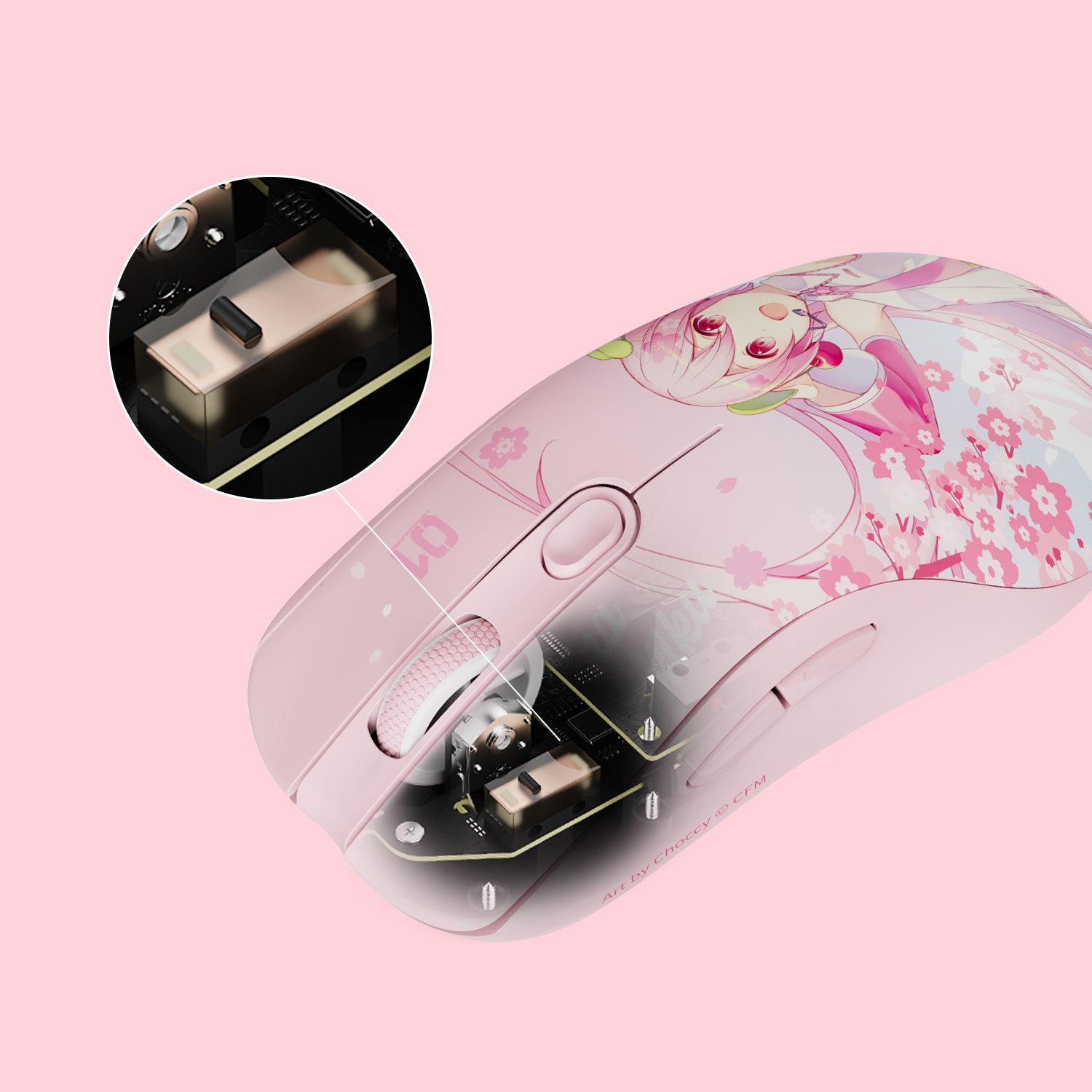 AG ONE 3950 Hatsune Miku Gaming Mouse Lifespan