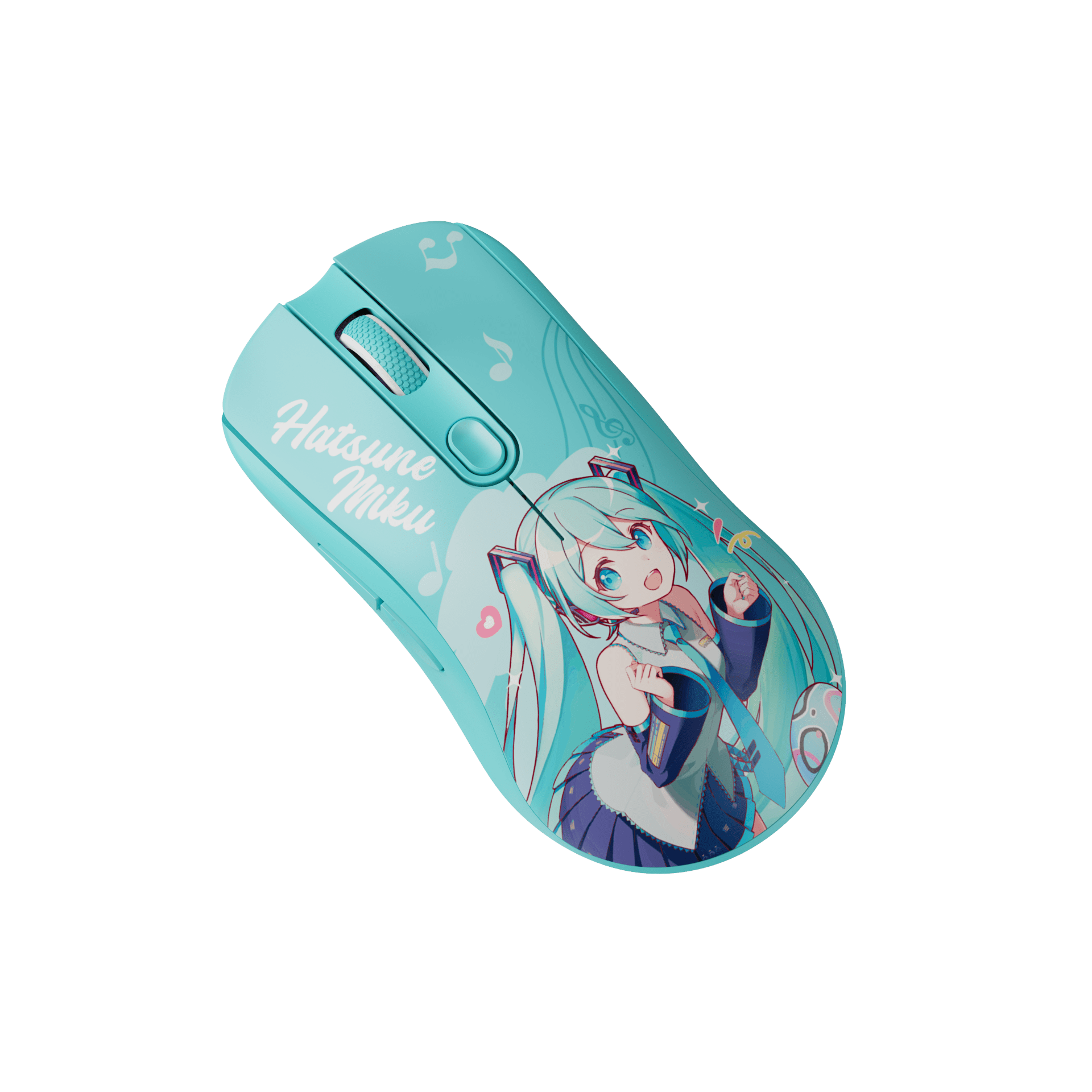 AG ONE 3950 Hatsune Miku Gaming Mouse Side Details