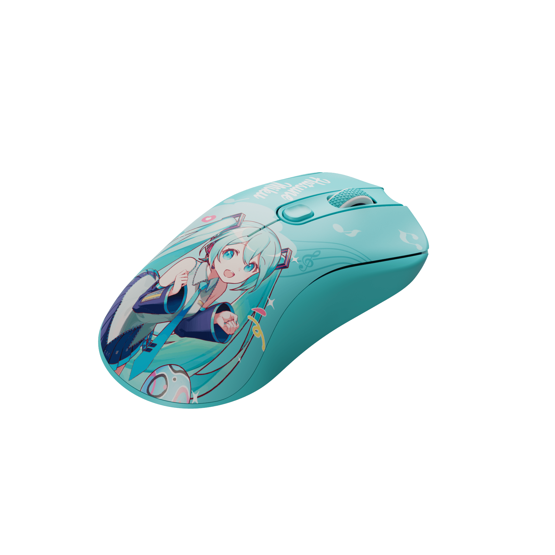 AG ONE 3950 Hatsune Miku Gaming Mouse Side Details