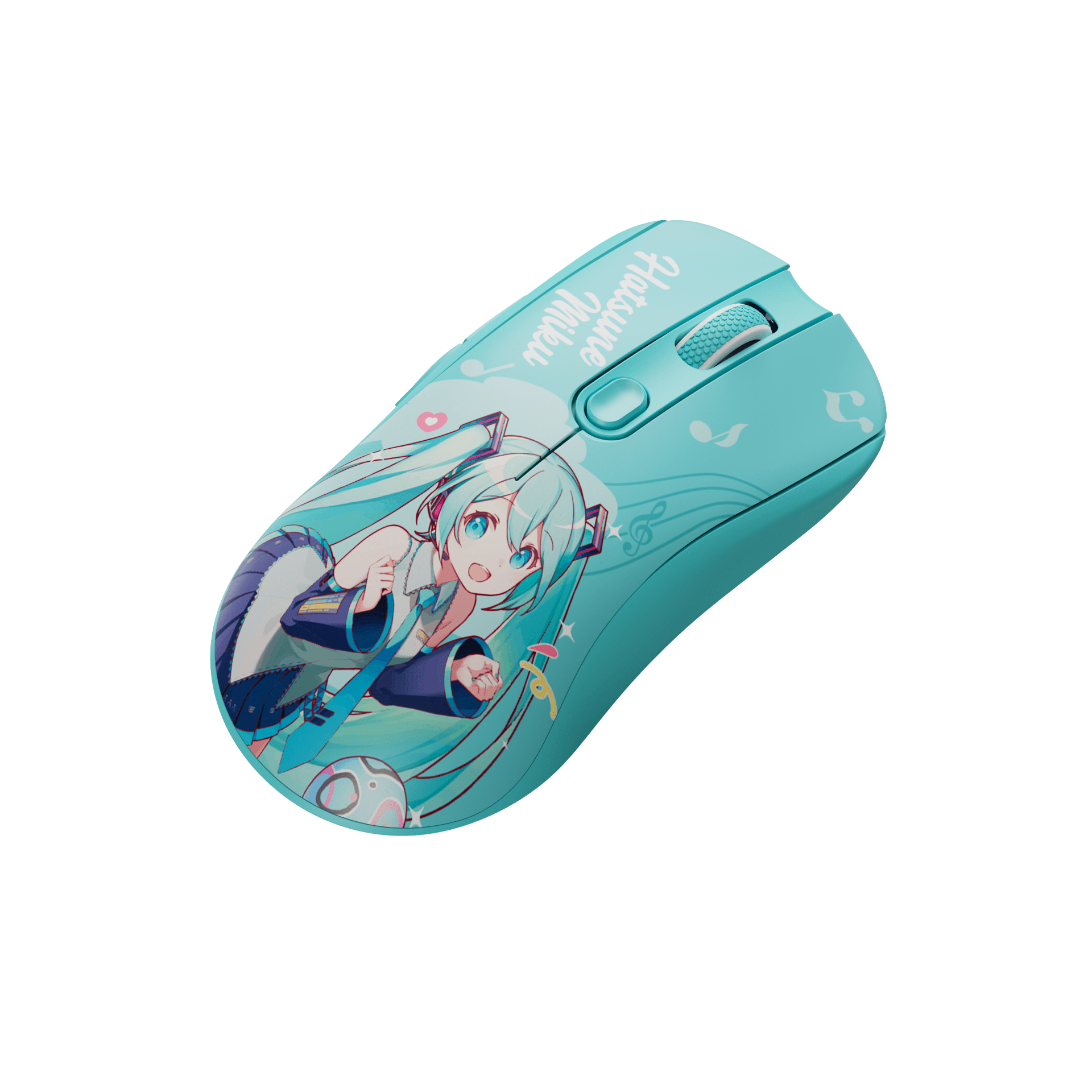 AG ONE 3950 Hatsune Miku Gaming Mouse Side Details