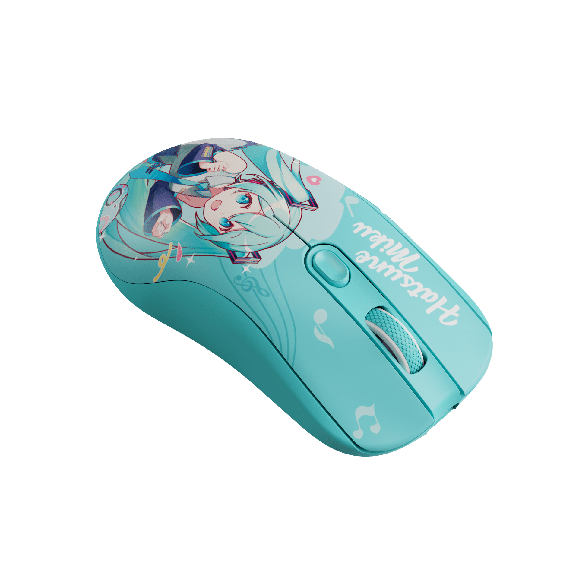 AG ONE 3950 Hatsune Miku Gaming Mouse Side Details