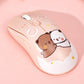 AG ONE Light Dudu and Bubu Wireless Mouse Back Left Details