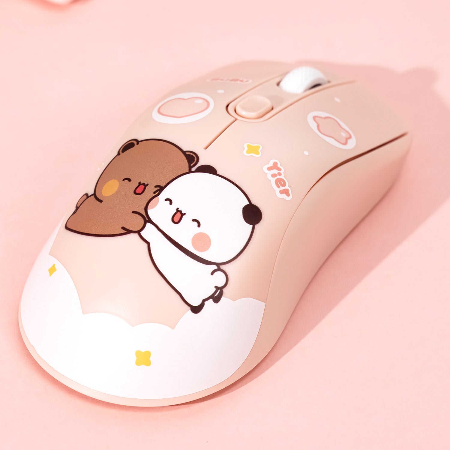 AG ONE Light Dudu and Bubu Wireless Mouse Side Details