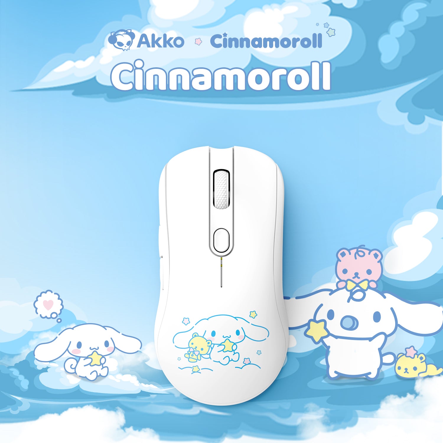 Akko AG One Light Cinnamoroll Wireless Mouse