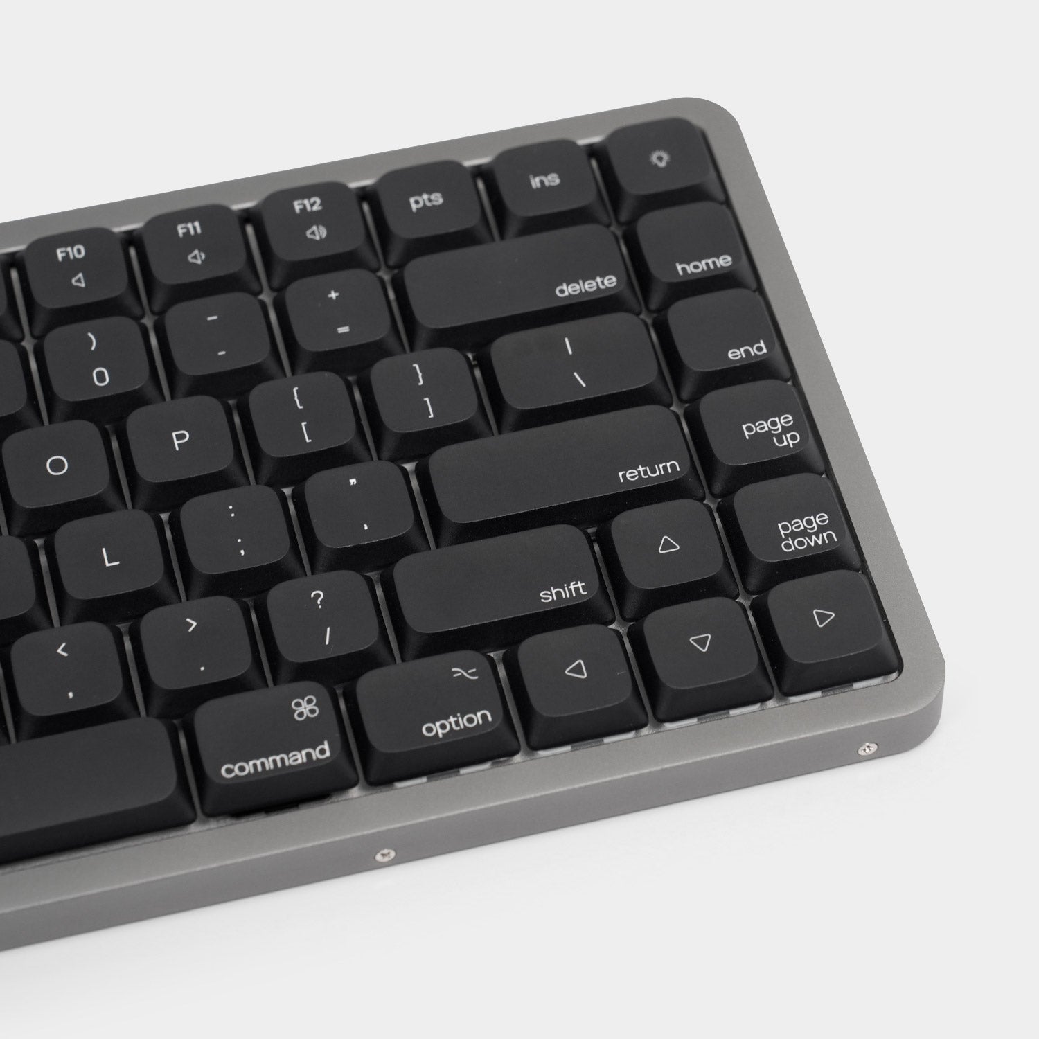 Akko Air 01 Low Profile Mechanical Keyboard Gray Right Details