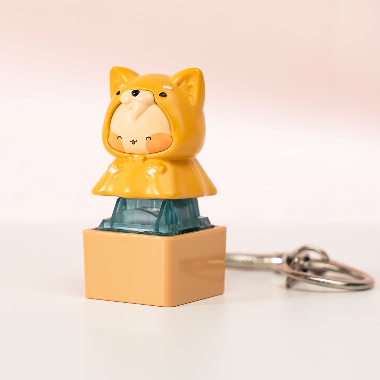 Animal Artisan Keycap × Switch Tester Stubborn Corgi Details