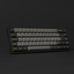 Black & Gold 3068B Plus ISO DE Keyboard Left Details