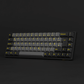 Black & Gold 3068B Plus ISO DE Keyboard Right Details