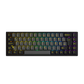 Black & Gold 3068B Plus ISO DE Keyboard with RGB on