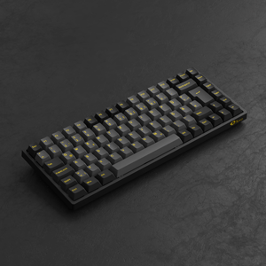 Black & Gold 3084B Plus ISO DE Keybaord Left Side