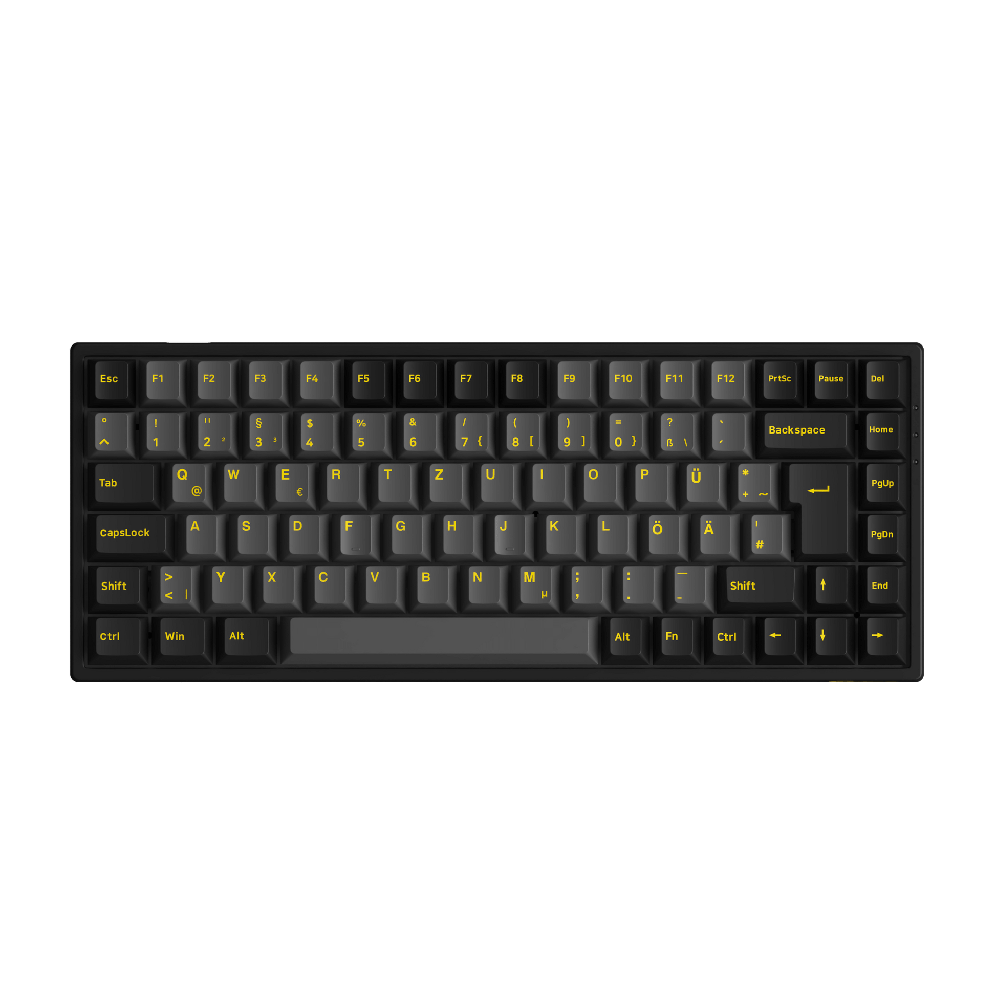 Akko Black Gold 3084B Plus ISO DE Keyboard