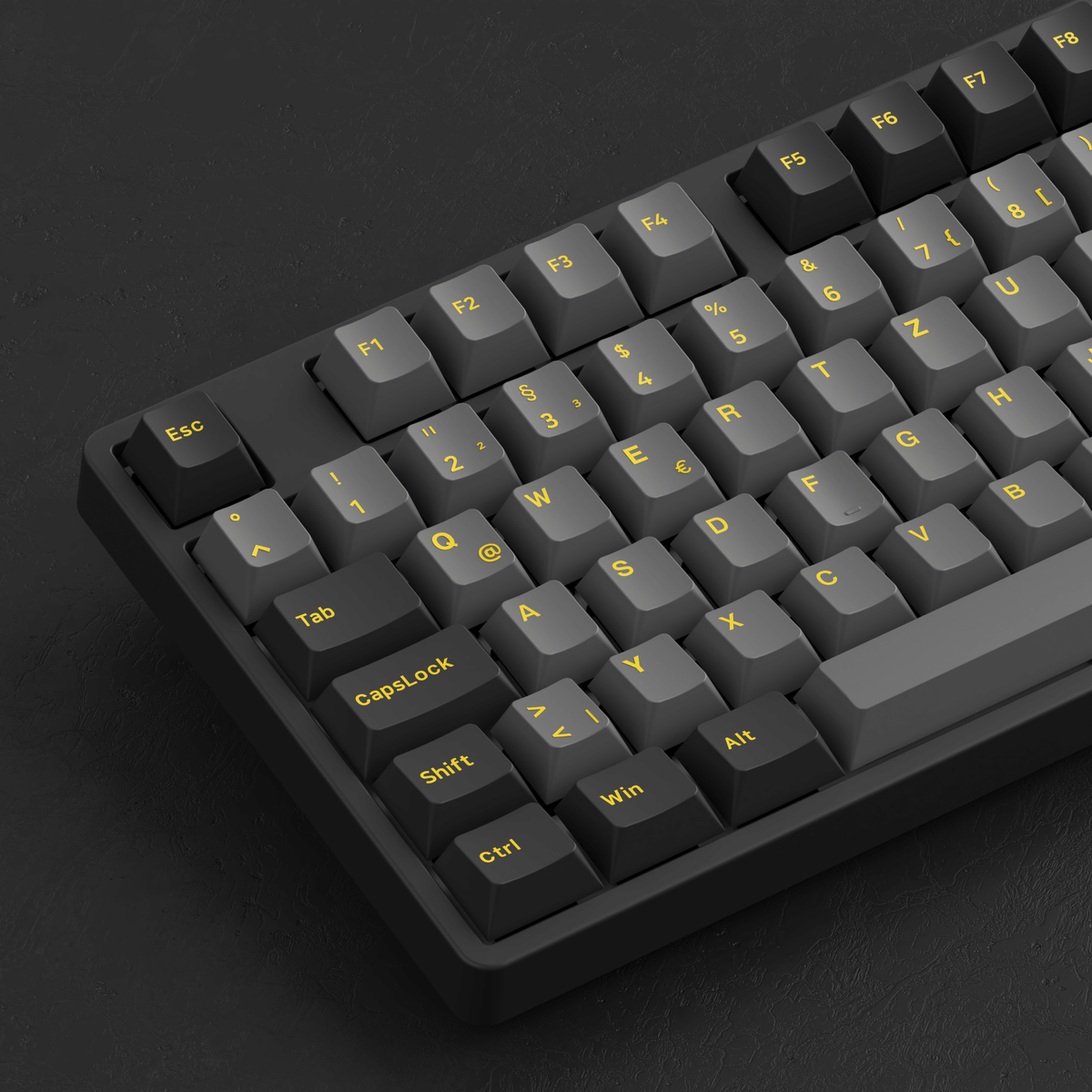 Akko Black Gold 5087S ISO Left Details