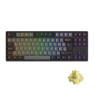 Black & Gold 5087S ISO DE - Akko V3 Cream Yellow Pro