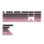 Black & Pink Gradient Keycap Set (135-Key)