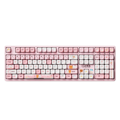 Akko Dudu and Bubu 3108V3 Pink Keyboard
