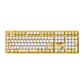 Akko Dudu and Bubu 3108V3 Yellow Keyboards