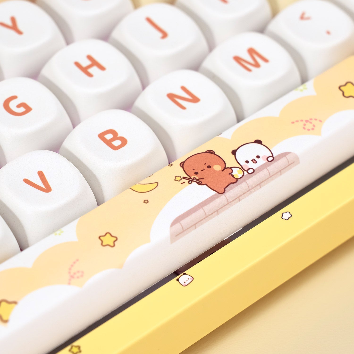 Akko Dudu and Bubu 3108v3 - Yellow Details