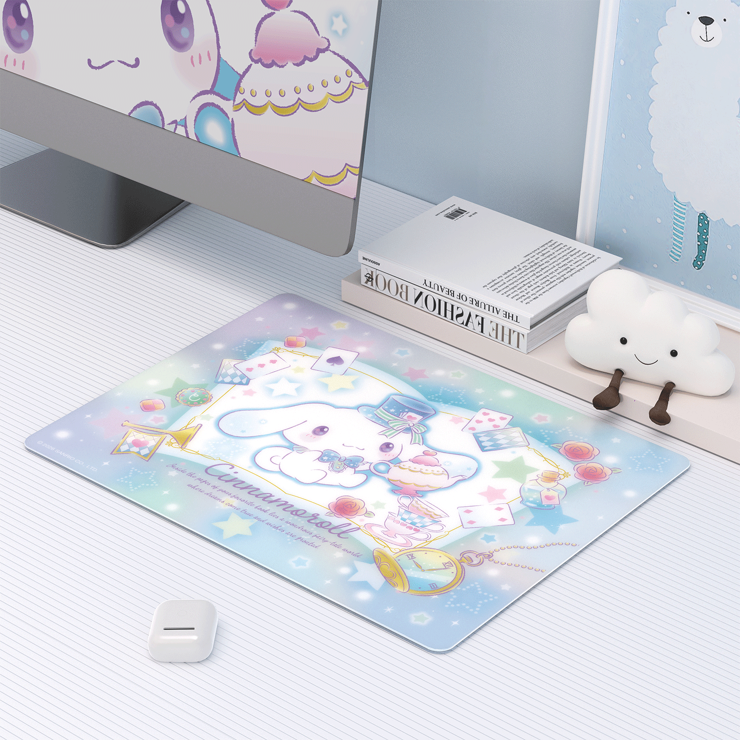 Akko Cinnamoroll Gaming Mouse Pad Using Scenarios
