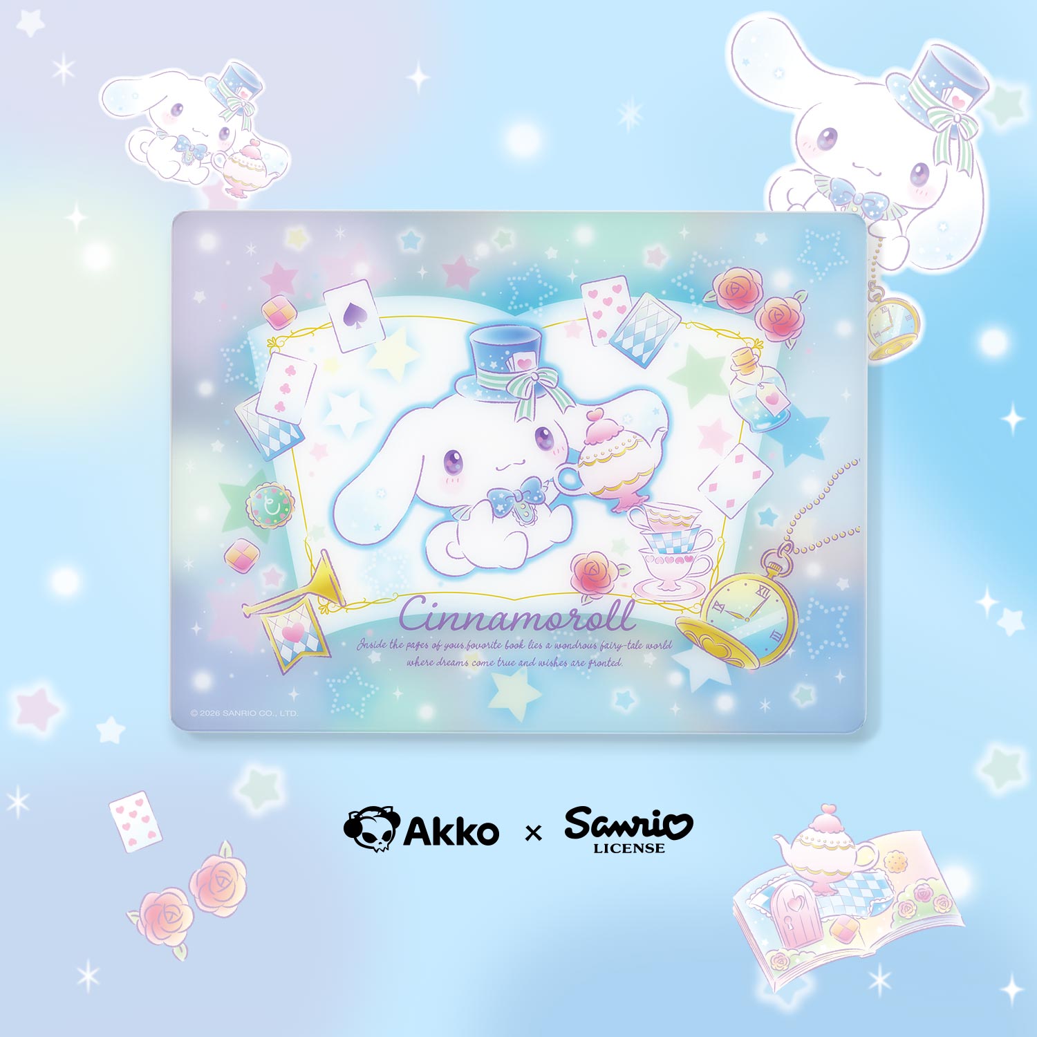 Akko Cinnamoroll Gaming Mouse Pad