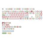 Akko Classic BottleCap Keycaps Set