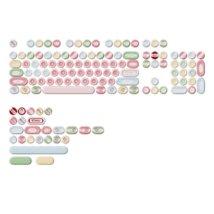 Akko Classic BottleCap Keycaps Set