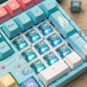 Akko Creamy Cyan Switch (Clicky, 45pcs)