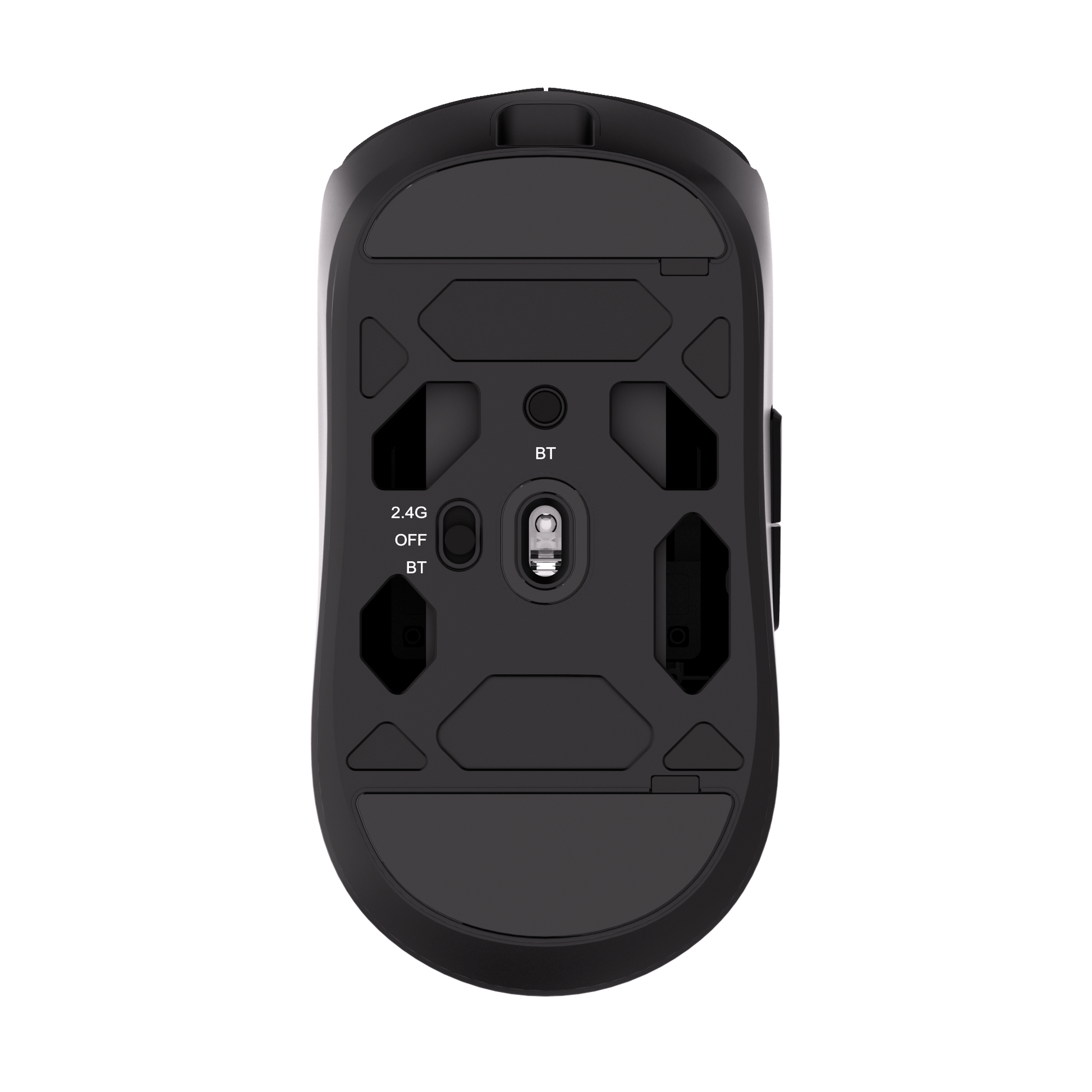 Akko Dash Gaming Mouse Black Back Details