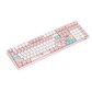 Akko Dudu and Bubu 5108 V5 Mechanical Keyboard Pink Left Side