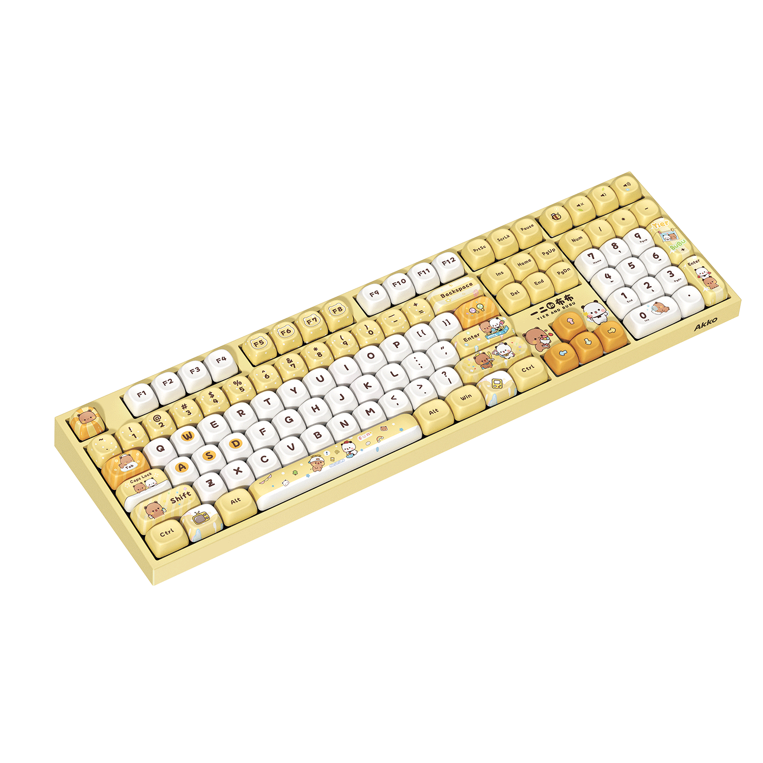Akko Dudu and Bubu 5108 V5 Mechanical Keyboard Left Side