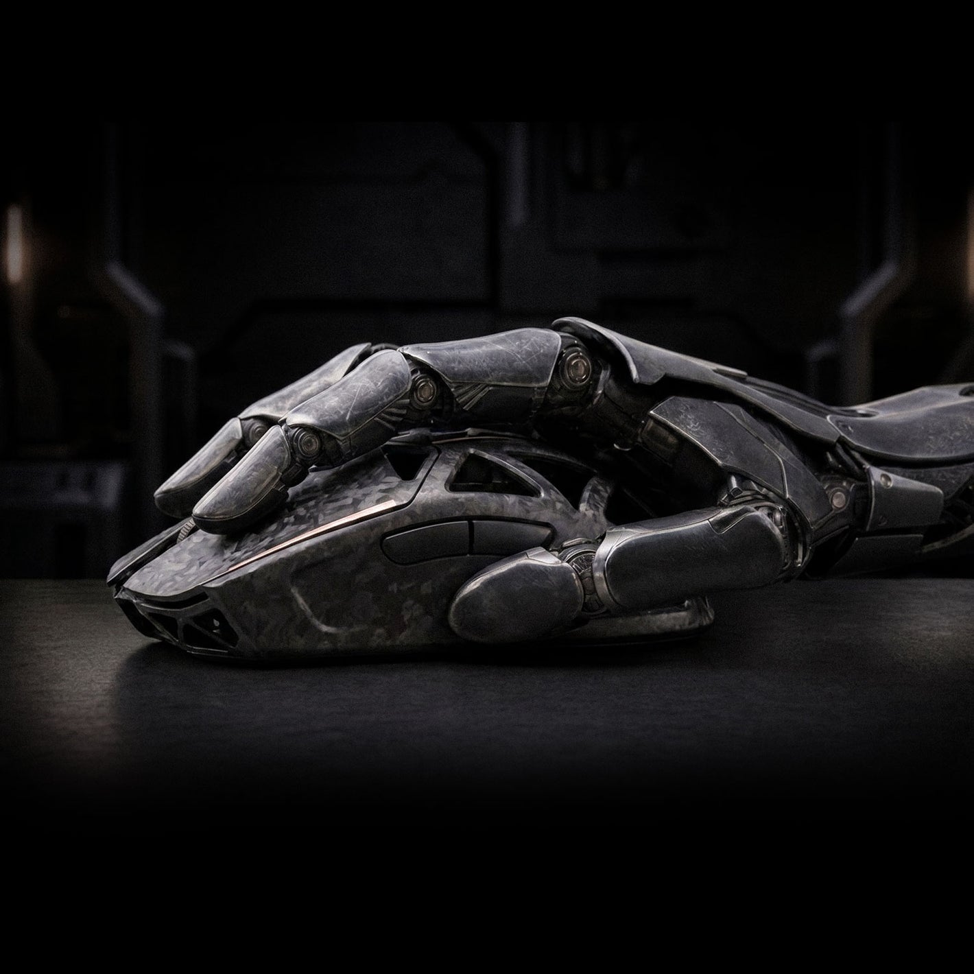 Akko Echo Carbon Fiber Gaming Mouse Palm Catch