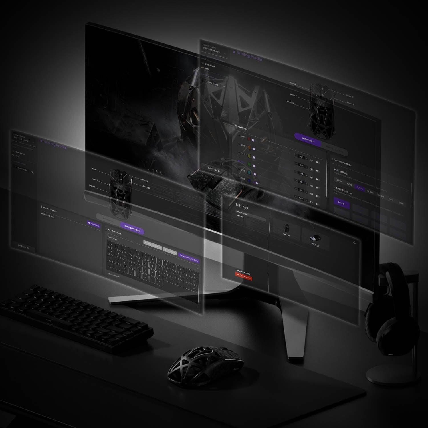 Akko Echo Carbon Fiber Gaming Mouse Web Driver
