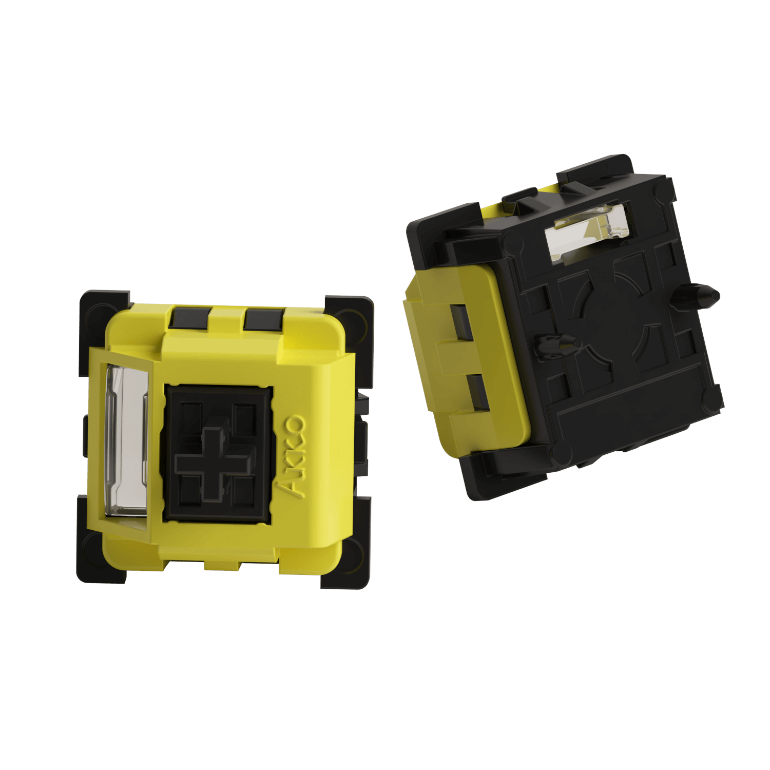 Akko Flash Magnetic Switch Top Bottom Details