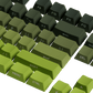 Forest Gradient Keycap Set Key Details