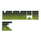 Forest Gradient Keycap Set Front View