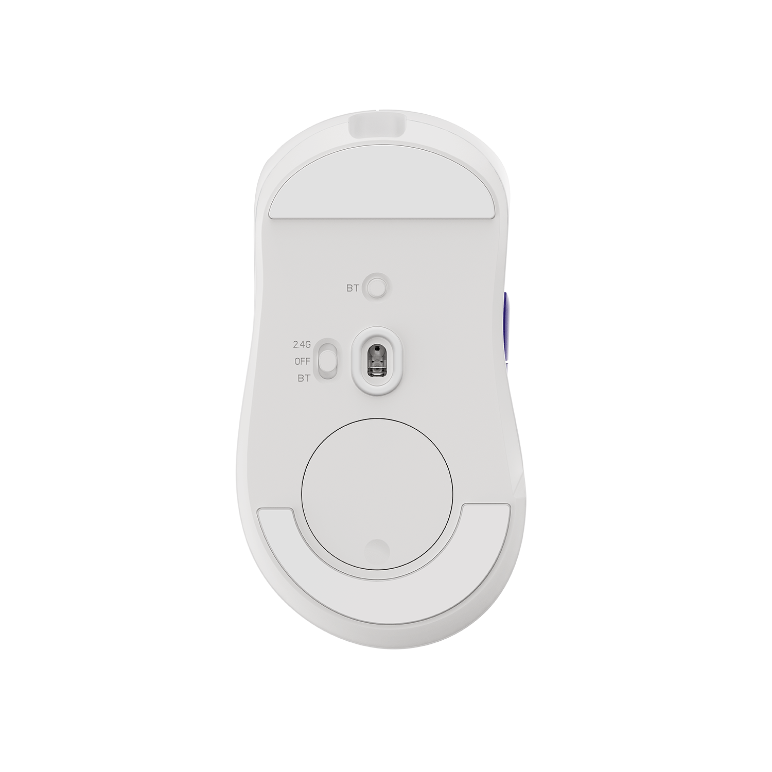 Akko Framer Gaming Mouse White Back Details