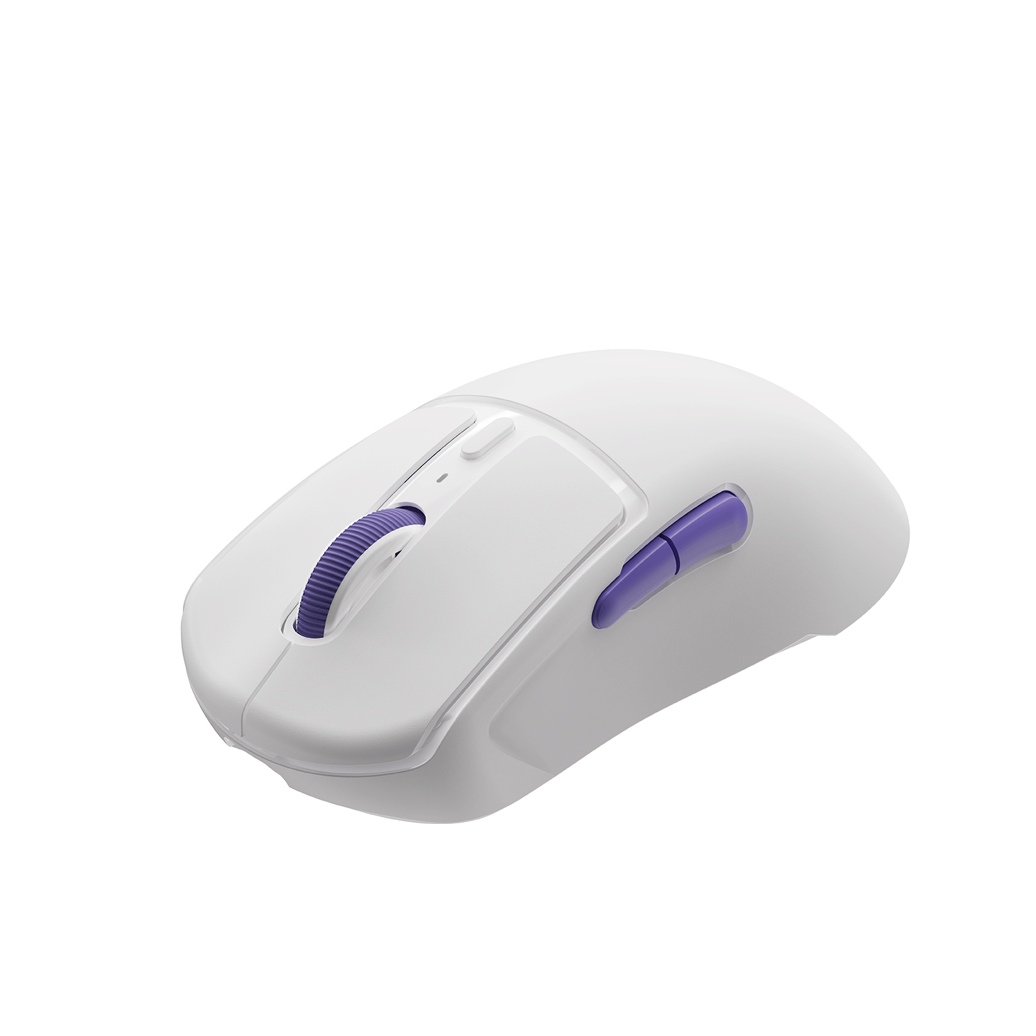 Akko Framer Gaming Mouse White Top Side Details