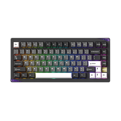 Akko Gem01 Custom Keyboard Black Silver
