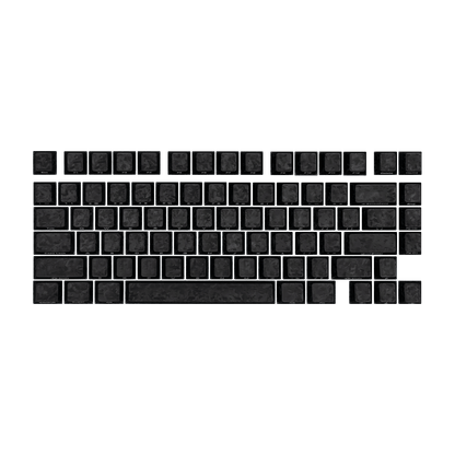 Akko Glassy Carbon Fiber Keycap Set (126-Key)