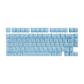 Akko Glassy Carbon Fiber Keycaps Blue