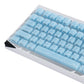 Akko Glassy Carbon Fiber Keycap Set Blue Details