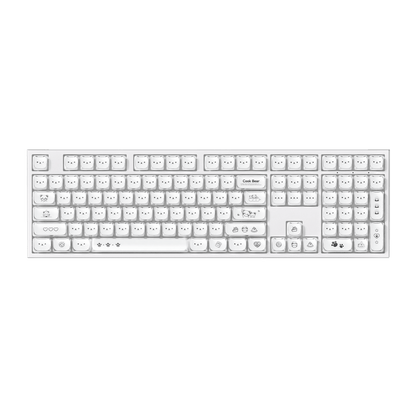 Akko Greedy Bear 5108 V5 White Mechanical Keyboard