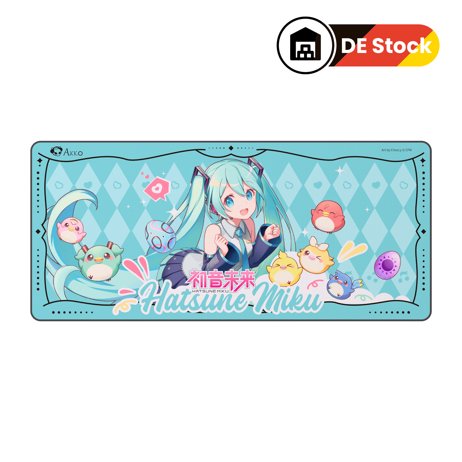 Akko Hatsune Miku Mouse Pad DE Stock