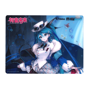 Akko Hatsune Miku WITH YOU 2025 Gaming Mouse Pad