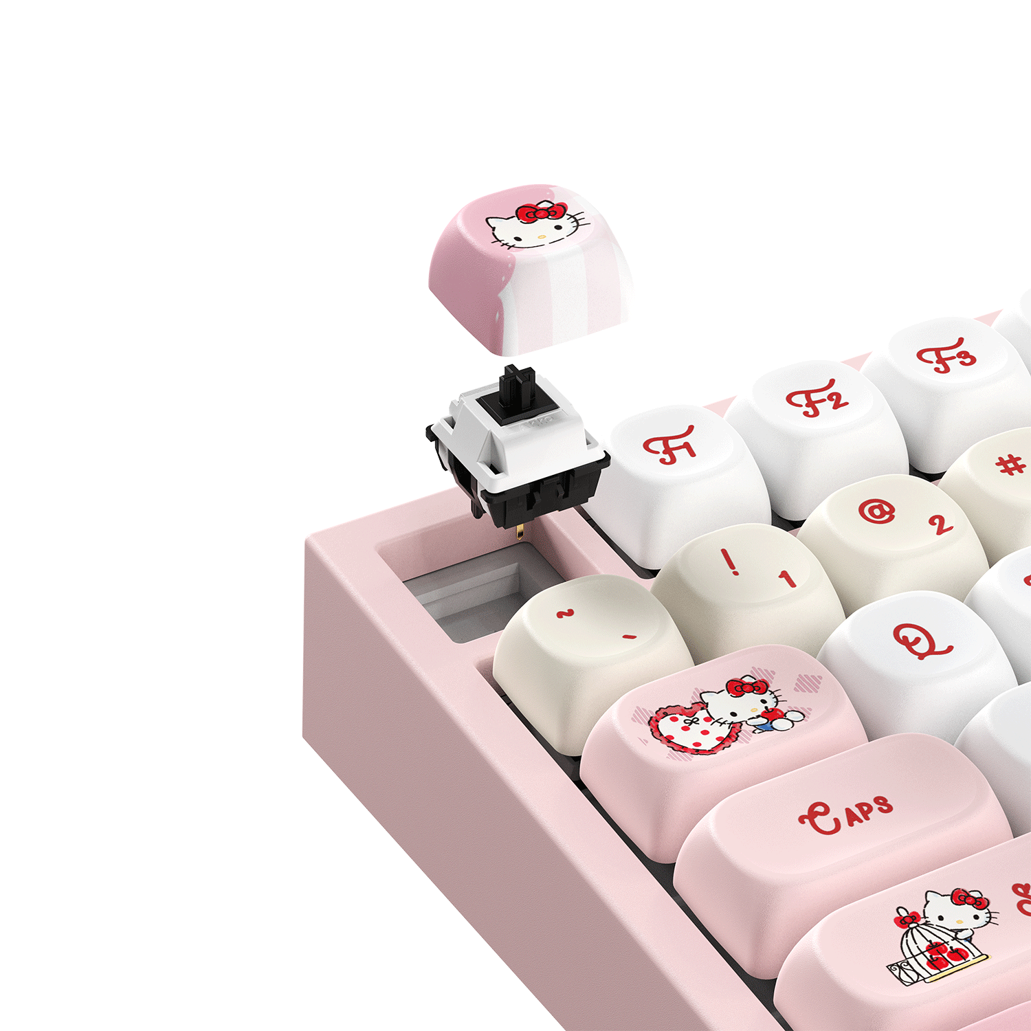 Akko Hello Kitty 5087 V5 Keyboard Hot Swappable